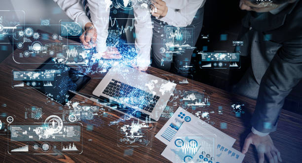 istock Technology of business concept. 1079939032