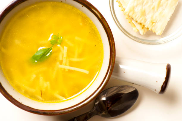 istock Cup of Chicken Noodle Soup 1079964576