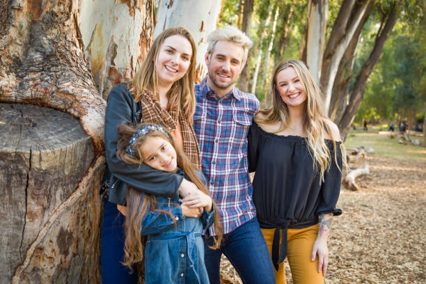 istock Mixed Race Brothers and Sisters Outdoors 1079974406