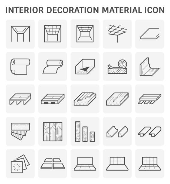 inneren icon-design - surface level stock-grafiken, -clipart, -cartoons und -symbole