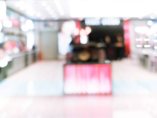 istock Abstract Shopping mall background with bokeh 1080009770