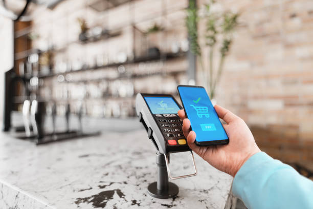 mobile-payment - digital wallet stock-fotos und bilder