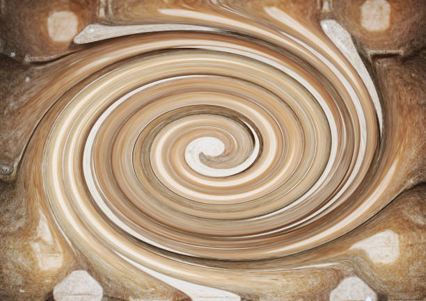 istock Abstraction circles and sphere. Wave pattern. Unusual pattern. The texture of the spiral. 1080031320