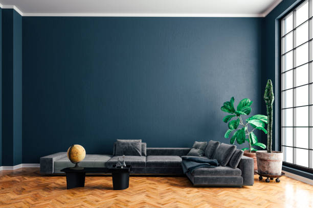 istock 3d render of beautiful interior with sofa and wooden floor 1080064486