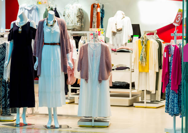 istock Mannequins in modern shopping mall 1080084012