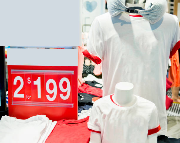 istock White t-shirt on mannequin 1080084126