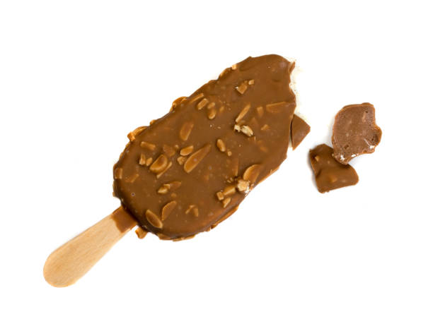 istock Chocolate Almond Popsicle Ice Cream Bar Isolated 1080085262