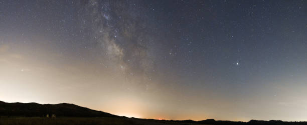 istock Milky Way Over the Mountains 1080088278