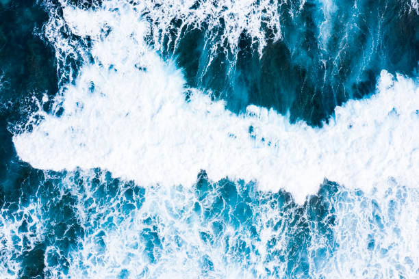 istock Aerial shooting of strong waves. 1080096262