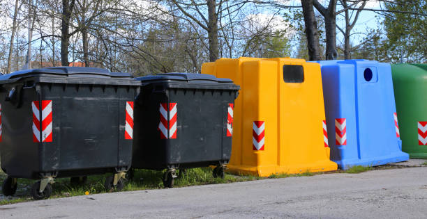 istock bins for waste paper collection and for the collection 1080104256