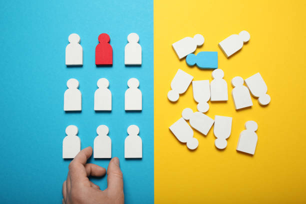 istock Accessory chaos and order. Business communication 1080104394
