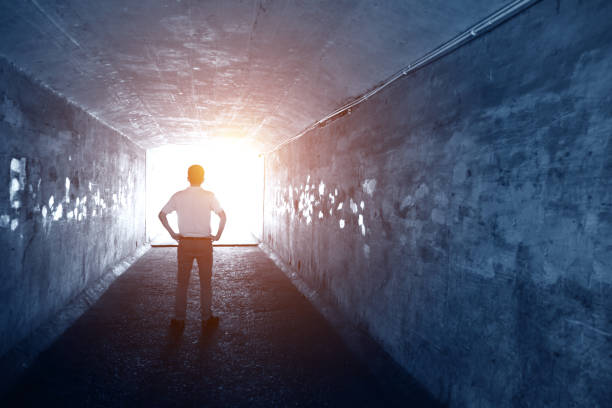 istock Men standing in the tunnel 1080120508