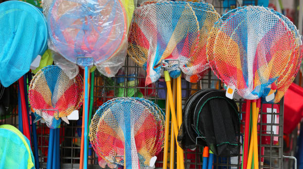 istock fishing rod in the store 1080122716