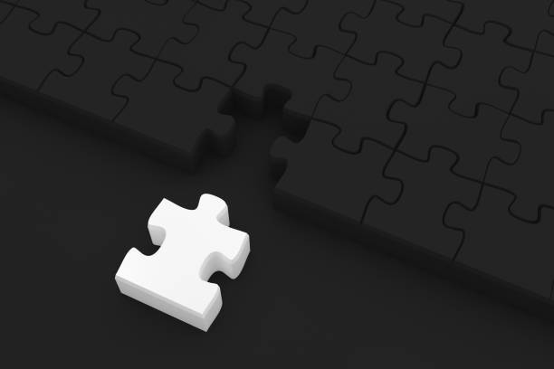 istock Jigsaw puzzle pieces, Leadership and teamwork concept background 1080122850
