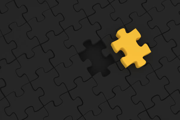 istock Jigsaw puzzle pieces, Leadership and teamwork concept background 1080124266
