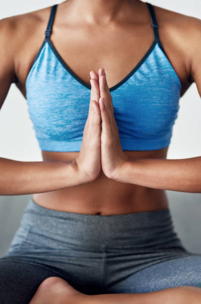 istock Become spiritually fit through yoga 1080129386