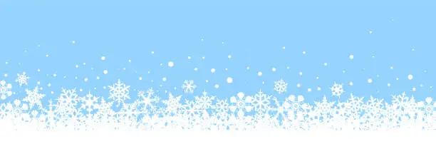 Vector illustration of Snowflakes Christmas Vector New Year