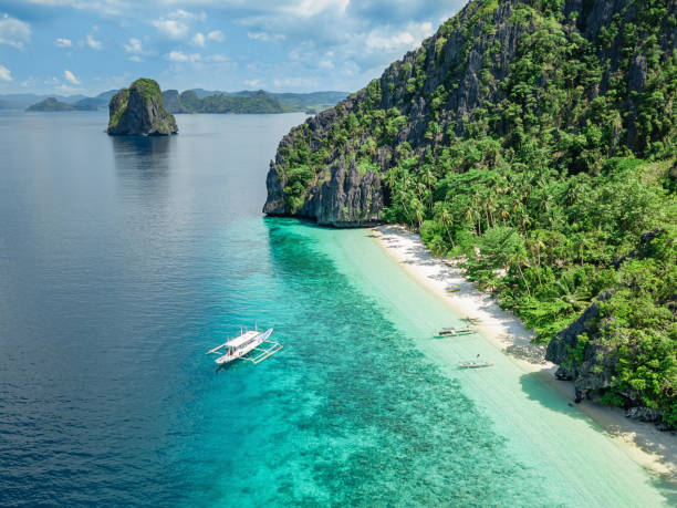 istock Palawan El Nido Entalula Island Beach Philippines 1080140672