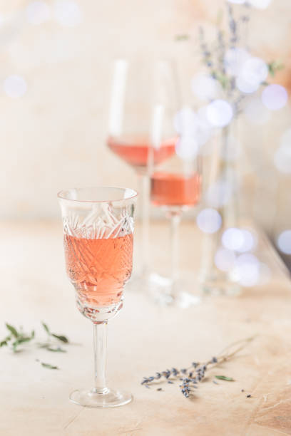 istock Glasses of rose wine 1080142772