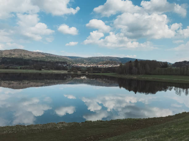 istock Lake Perlsee In Waldmunchen - Bavaria, Germany 1080146296