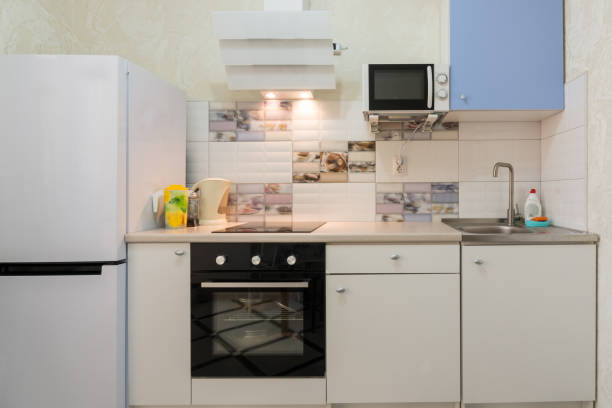 istock The interior of a compact kitchen in the apartment house 1080154826