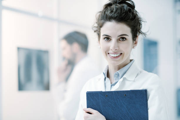 istock Young female doctor posing 1080156900