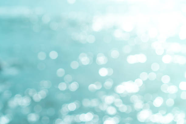 istock Blur beach with bokeh blue color background. 1080163438