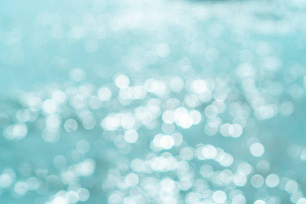 istock Blur beach with bokeh blue color background. 1080163586