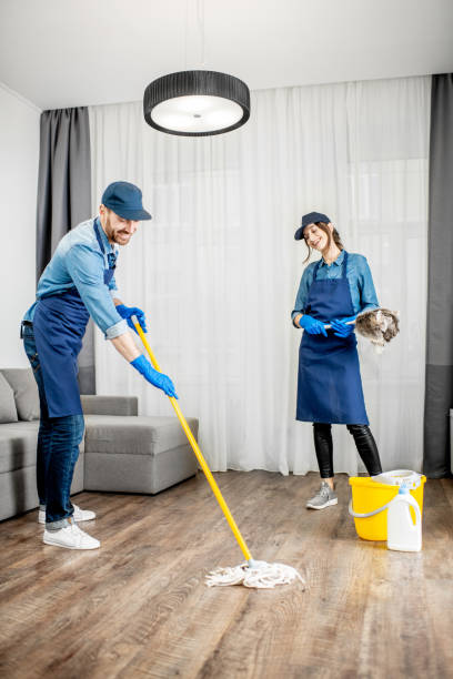 istock Professional cleaners in the apaartment 1080175576