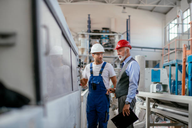 istock Quality control inspection in the factory 1080177432