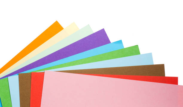 istock Pastel rainbow stripes,Color   paper, 1080179538