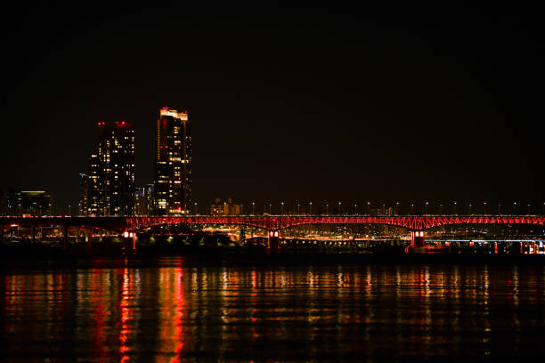 Night view of Seoul Han River