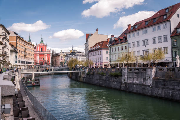 istock Ljubljana in Slovenia on a cloudy day 1080184530