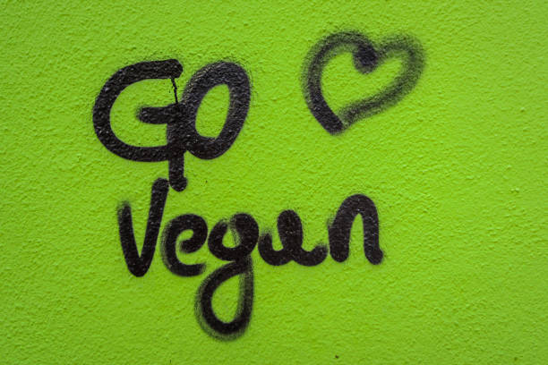 istock Go Vegan - Vegetaria, sign 1080187156