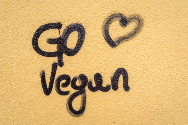 istock Go Vegan - Vegetaria, sign 1080187158