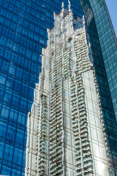 istock Modern skyscrapers in Dubai City 1080189408