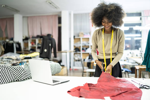istock African fashion designer creating new products in studio 1080190778