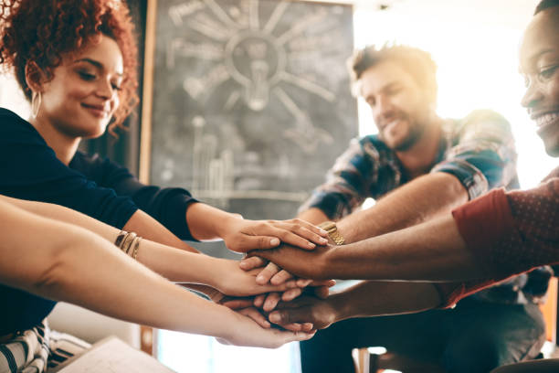 istock Teamwork allows us to get further 1080199648