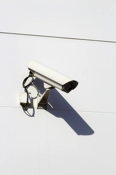 istock Surveillance camera on building exterior 1080202220