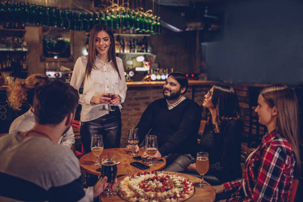 istock Friends relaxing in pub 1080208138