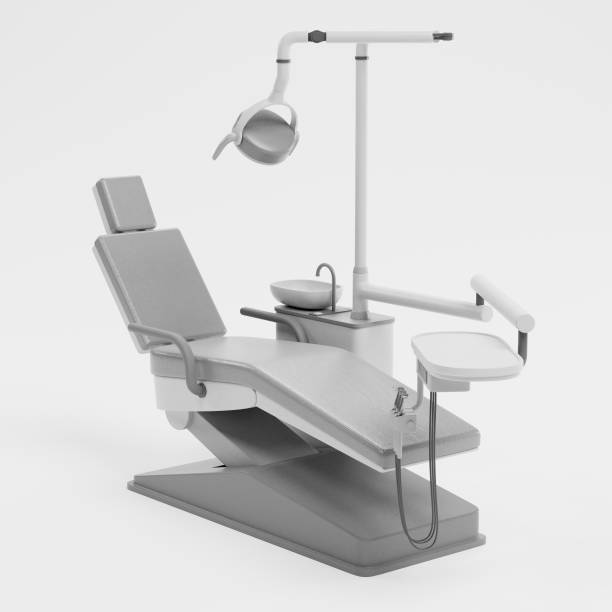 istock Realistic 3D Render of Dental Chair 1080212084