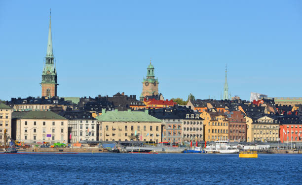 istock Stockholm, Sweden. View from sea. Autumn 1080214980