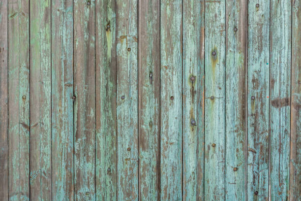 textura de madeira linda de tábuas de madeira velhas e pintura resistida - wood old weathered copy space - fotografias e filmes do acervo