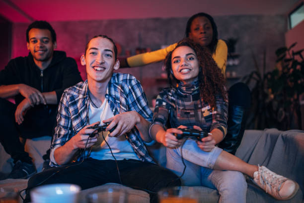 istock Friends playing video games 1080220360