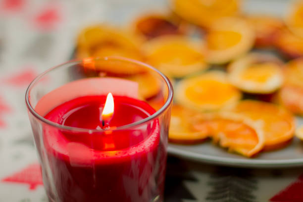 istock Christmas design with citrus 1080223290