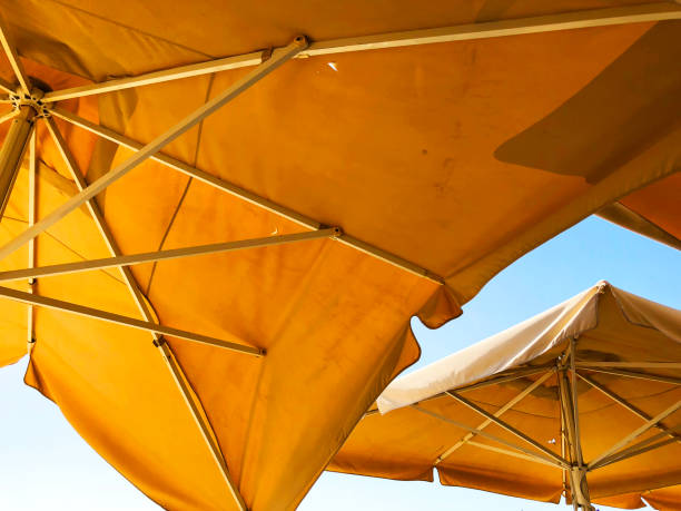 istock Awning in the midday sun against the sky 1080230898