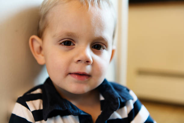 istock A nice boy portrait at home. A two years boy 1080241088