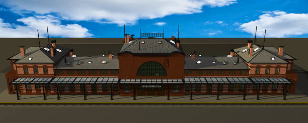 3D representation of BONN station - Germany
