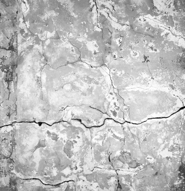 istock Close-up gray cracked grunge old wall texture background 1080262770