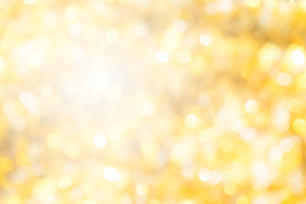 istock abstract blurred gold and yellow color gradient color background with bokeh light effect for merry christmas and happy new year festival design and element  concept 1080267542